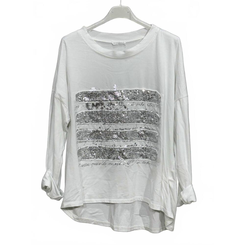 NEW OZ women's long sleeve tops in cream